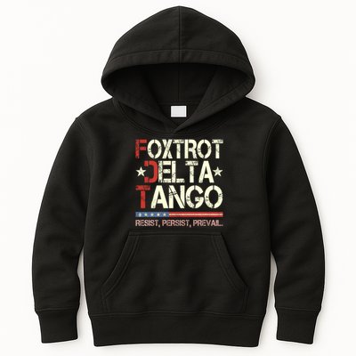 Foxtrots Delta Tangos Funny Foxtrots Delta Tangos Kids Hoodie