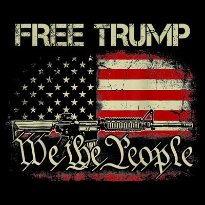 Free Donald Trump Republican Support T-Shirt