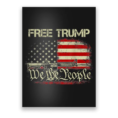 Free Donald Trump Republican Support Poster