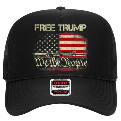 Free Donald Trump Republican Support Trucker Hat