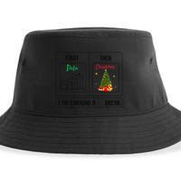 First Data Then Christmas I Am Earning A Break Sped Teachers Sustainable Bucket Hat