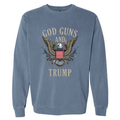 Free Donald Trump Republican Support Garment-Dyed Sweatshirt