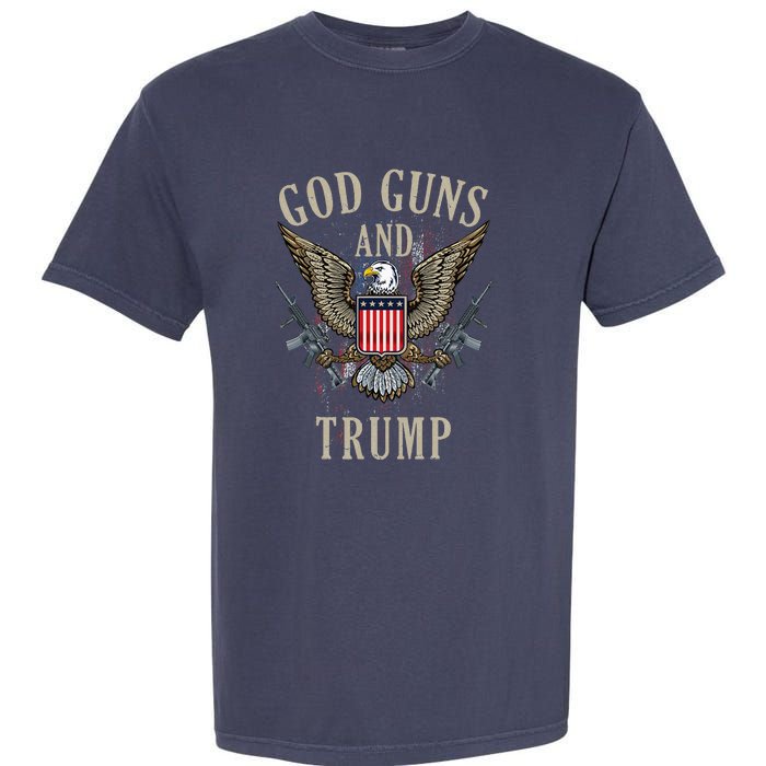 Free Donald Trump Republican Support Garment-Dyed Heavyweight T-Shirt