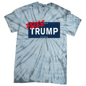 Free Donald Trump Republican Support Tie-Dye T-Shirt