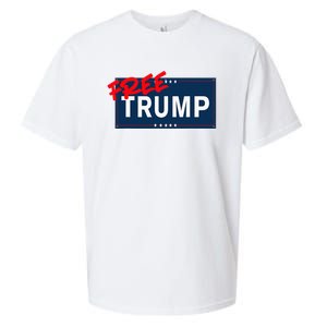 Free Donald Trump Republican Support Sueded Cloud Jersey T-Shirt