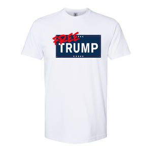 Free Donald Trump Republican Support Softstyle CVC T-Shirt