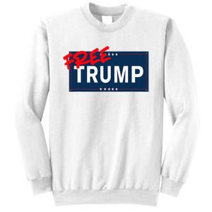 Free Donald Trump Republican Support Sweatshirt