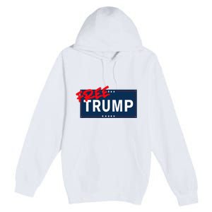 Free Donald Trump Republican Support Premium Pullover Hoodie