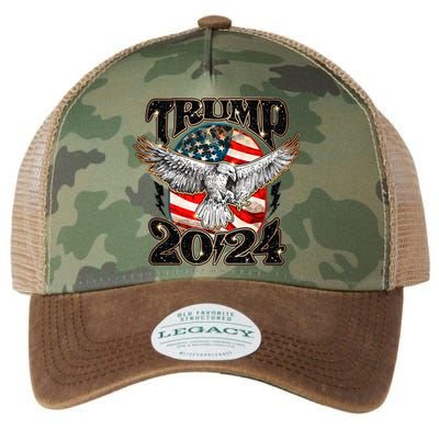 Free Donald Trump Republican Support Legacy Tie Dye Trucker Hat