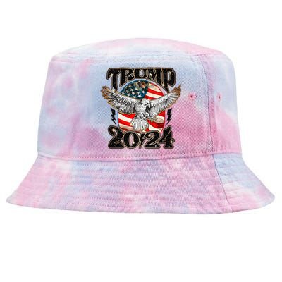 Free Donald Trump Republican Support Tie-Dyed Bucket Hat