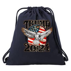 Free Donald Trump Republican Support Drawstring Bag