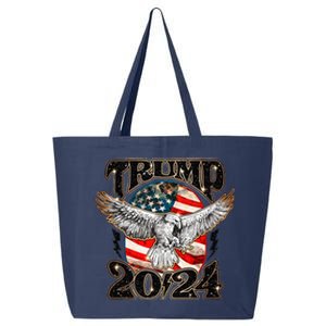 Free Donald Trump Republican Support 25L Jumbo Tote