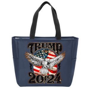 Free Donald Trump Republican Support Zip Tote Bag