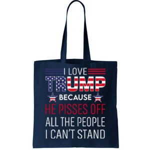 Free Donald Trump Republican Support Tote Bag