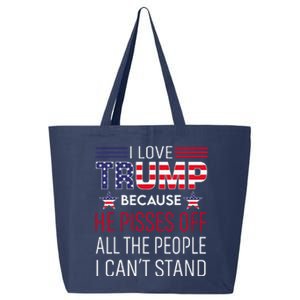 Free Donald Trump Republican Support 25L Jumbo Tote