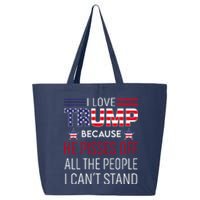 Free Donald Trump Republican Support 25L Jumbo Tote