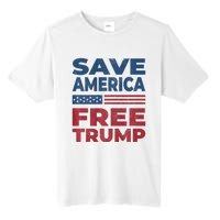 Free Donald Trump 2024 Free Trump Save America President Tall Fusion ChromaSoft Performance T-Shirt