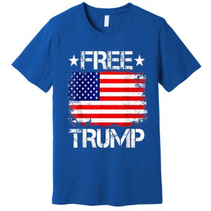 Free Donald Trump Supporters Pro Trump Republican Conservative Premium T-Shirt