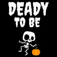 Funny Deady To Be Dad Halloween Pregnancy Announcement 16 in Basic Backpack