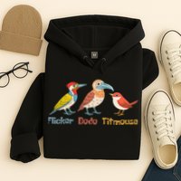 Flicker Dodo Titmouse Bird Lover Nature Lover Hoodie