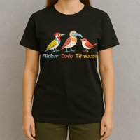 Flicker Dodo Titmouse Bird Lover Nature Lover T-Shirt