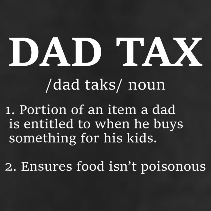 Funny Dad Tax Definition Apparel Adult Drive Performance Visor