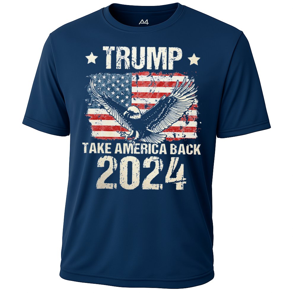 Free Donald Trump Republican Support Cooling Performance Crew T-Shirt