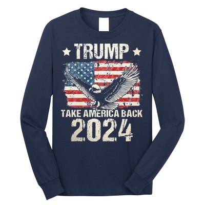 Free Donald Trump Republican Support Long Sleeve Shirt