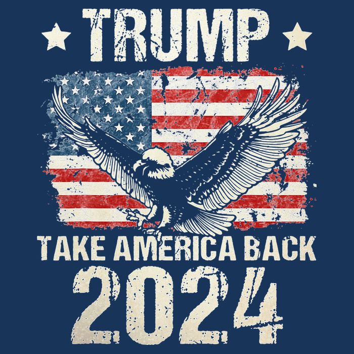Free Donald Trump Republican Support Drawstring Bag