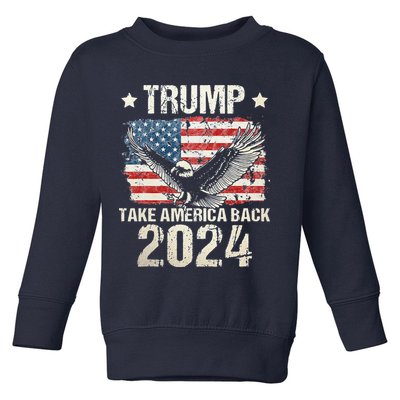 Free Donald Trump Republican Support Toddler Sweatshirt