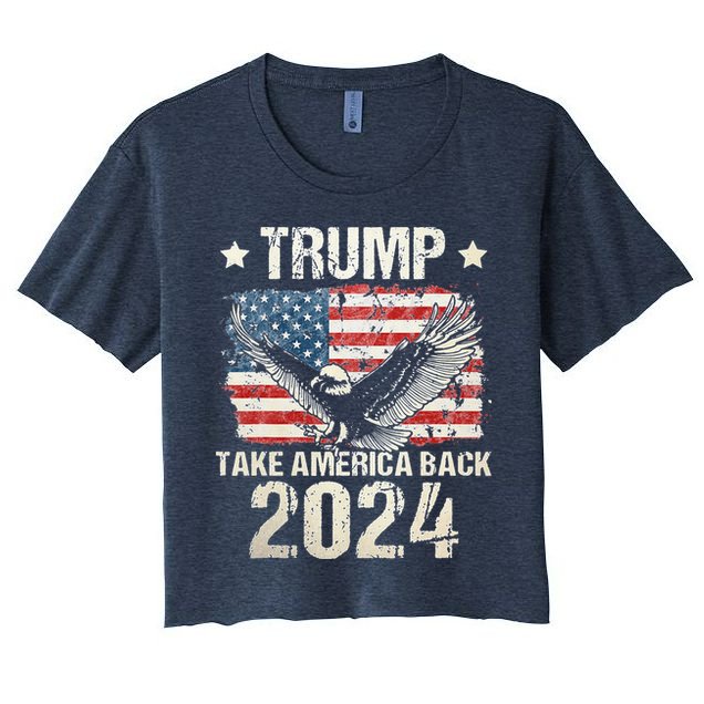 Free Donald Trump Republican Support Crop Top