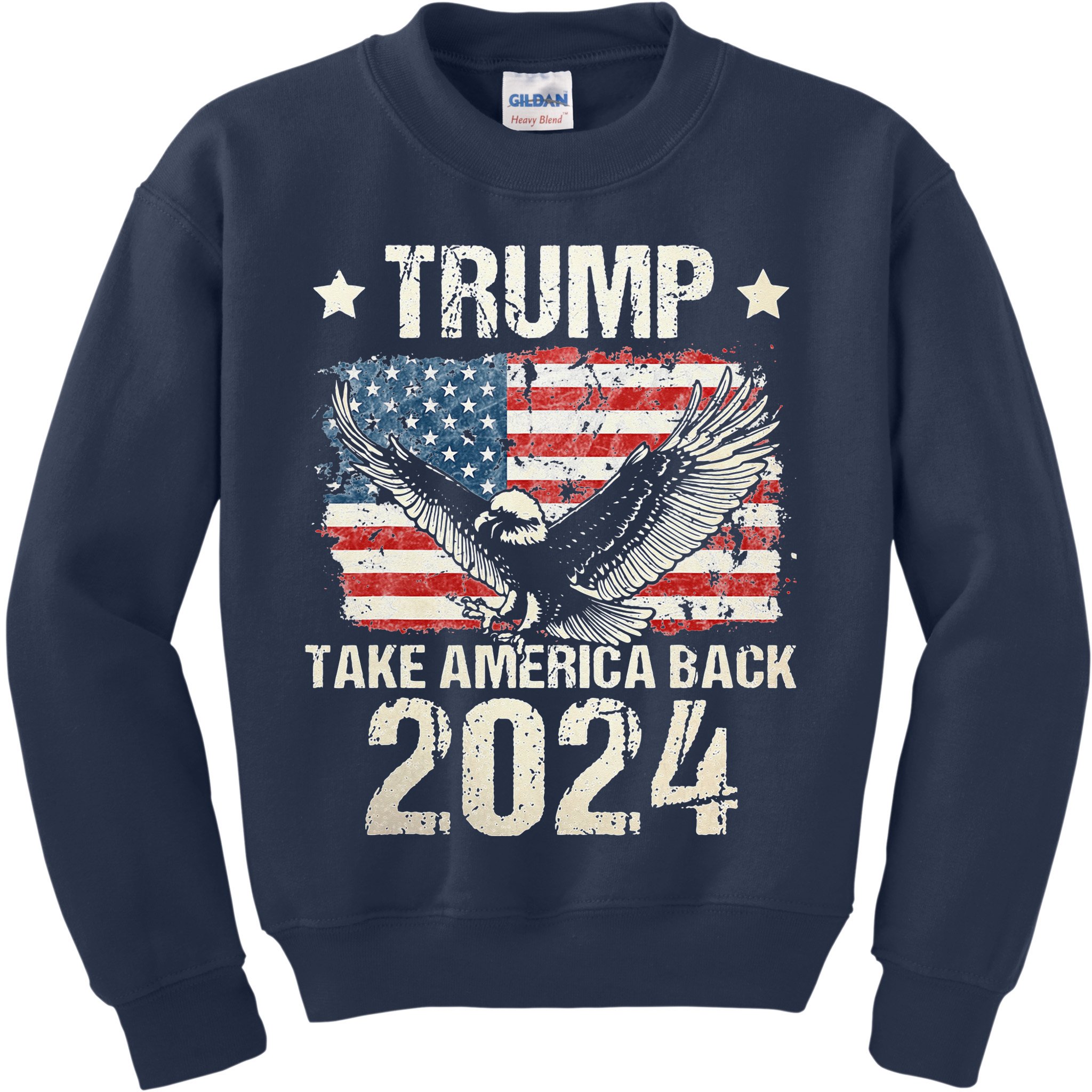 Free Donald Trump Republican Support Kids Sweatshirt