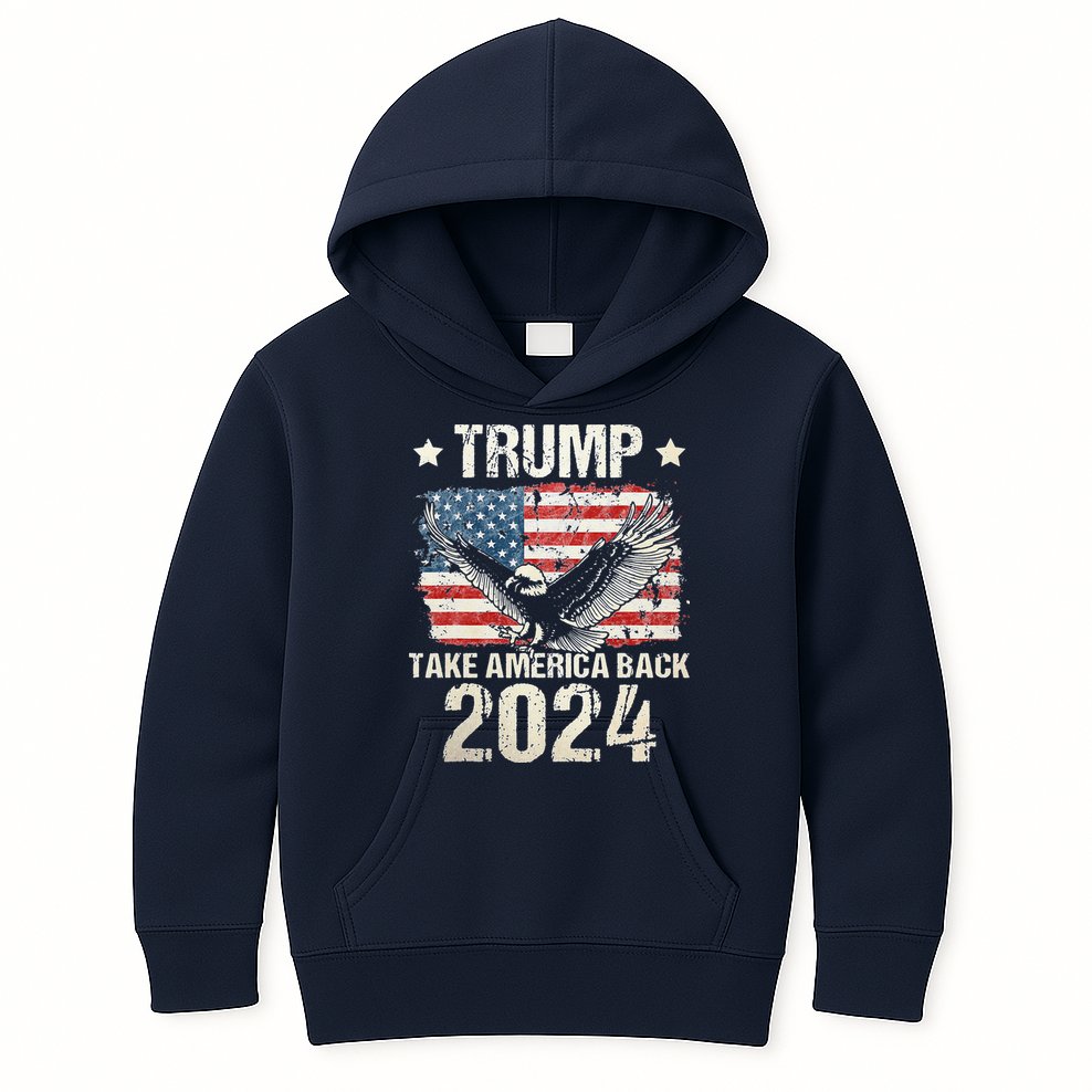 Free Donald Trump Republican Support Kids Hoodie