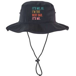 Fathers Day Tee Its Me Hi Im The Best Dad Its Me Retro Legacy Cool Fit Booney Bucket Hat