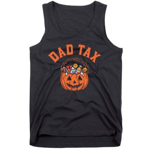 Funny Dad Tax Halloween Halloween Dad Joke Tank Top