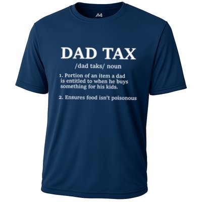 Funny Dad Tax Definition Performance Shirt