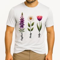 Foxglove Daisy Tulip Floral  Cooling Performance Crew T-Shirt