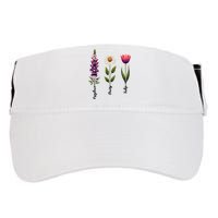 Foxglove Daisy Tulip Floral  Adult Drive Performance Visor