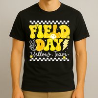Field Day Trip Yellow Team Color Game Competition  T-Shirt