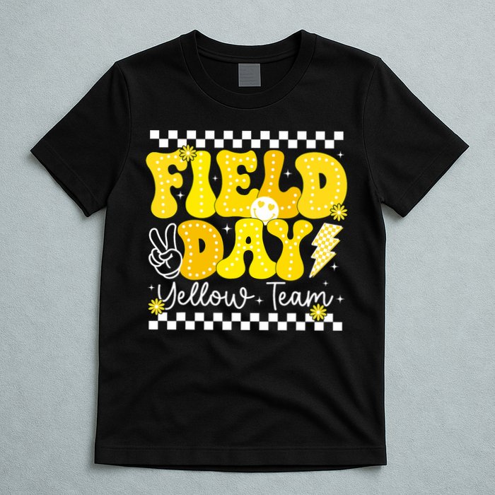 Field Day Trip Yellow Team Color Game Competition  T-Shirt