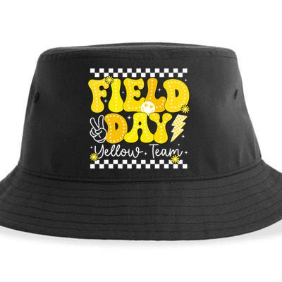Field Day Trip Yellow Team Color Game Competition  Sustainable Bucket Hat