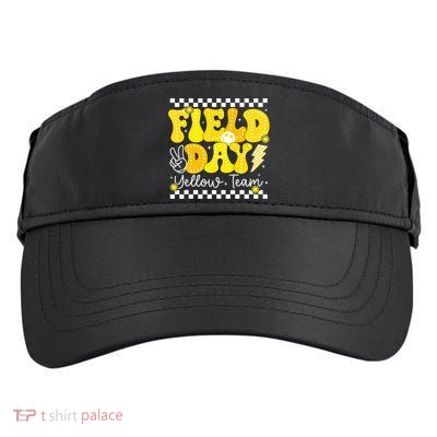 Field Day Trip Yellow Team Color Game Competition  Adult Drive Performance Visor