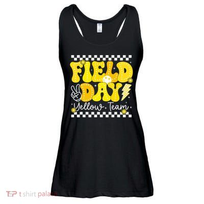 Field Day Trip Yellow Team Color Game Competition  Ladies Essential Flowy Tank
