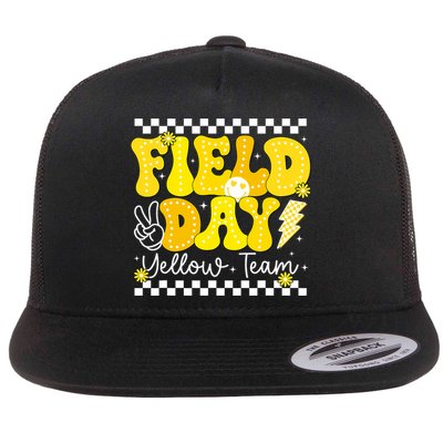 Field Day Trip Yellow Team Color Game Competition  Flatbill Hat