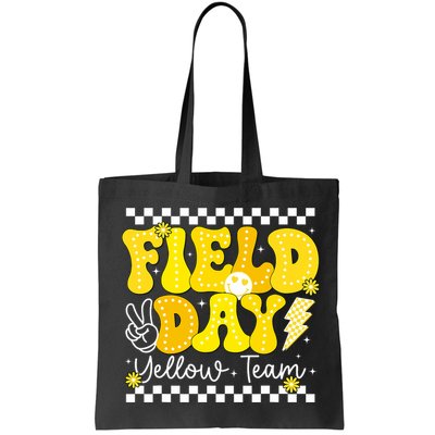 Field Day Trip Yellow Team Color Game Competition  Bag