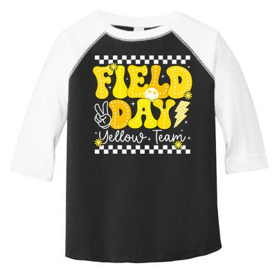 Field Day Trip Yellow Team Color Game Competition  Toddler Fine Jersey T-Shirt