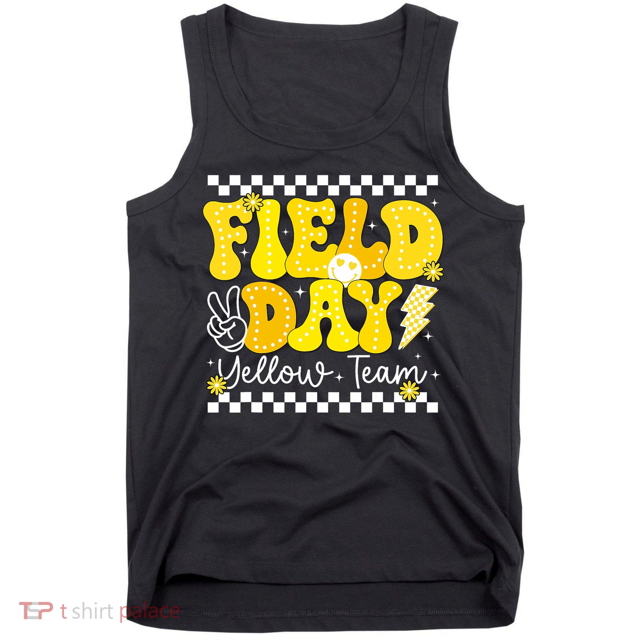 Field Day Trip Yellow Team Color Game Competition  Tank Top