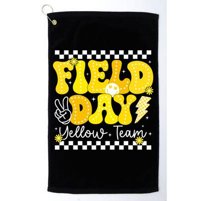 Field Day Trip Yellow Team Color Game Competition  Golf Towel