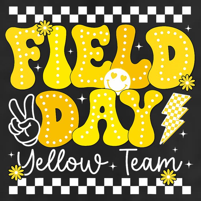 Field Day Trip Yellow Team Color Game Competition  Golf Towel