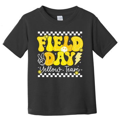 Field Day Trip Yellow Team Color Game Competition  Toddler T-Shirt